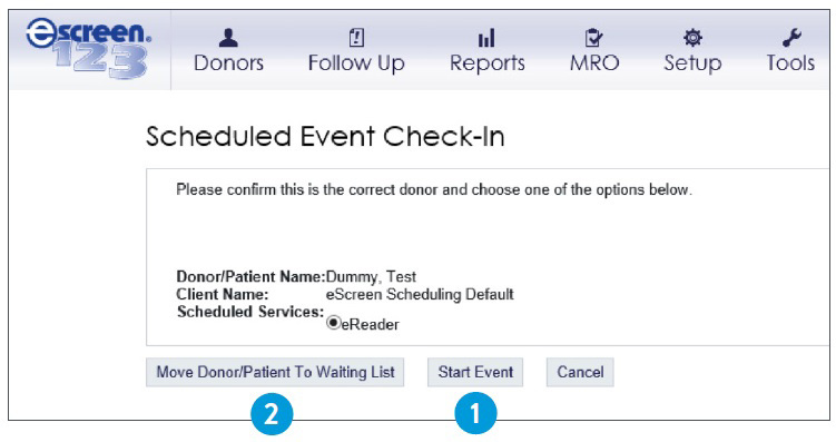 eScreen123™_Donor_Check-